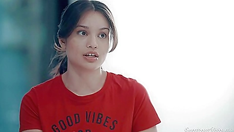 My friend's sexy step mom, and ready for her first time