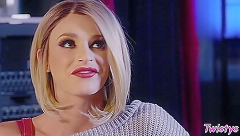 Big tit lesbians get nasty at the pool