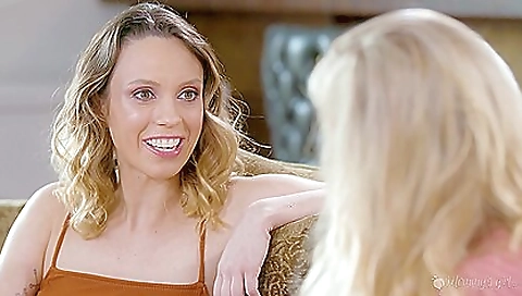 Hot milf and ales are the best friends by step- talking