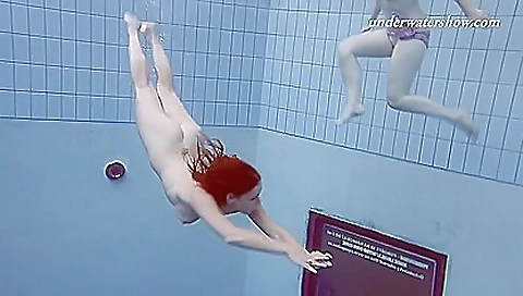 Sexy Nudist Babes Underwater Lenka And Ala