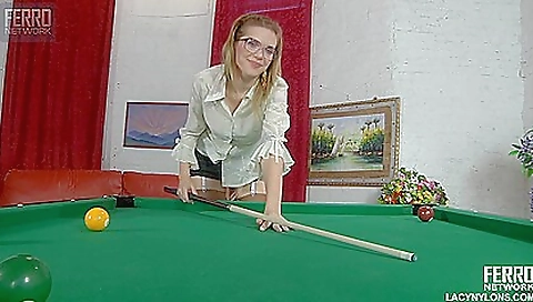 Sultry machine massage and fuck