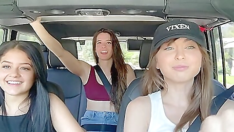 Two sexy blondes get provid and a big black cock